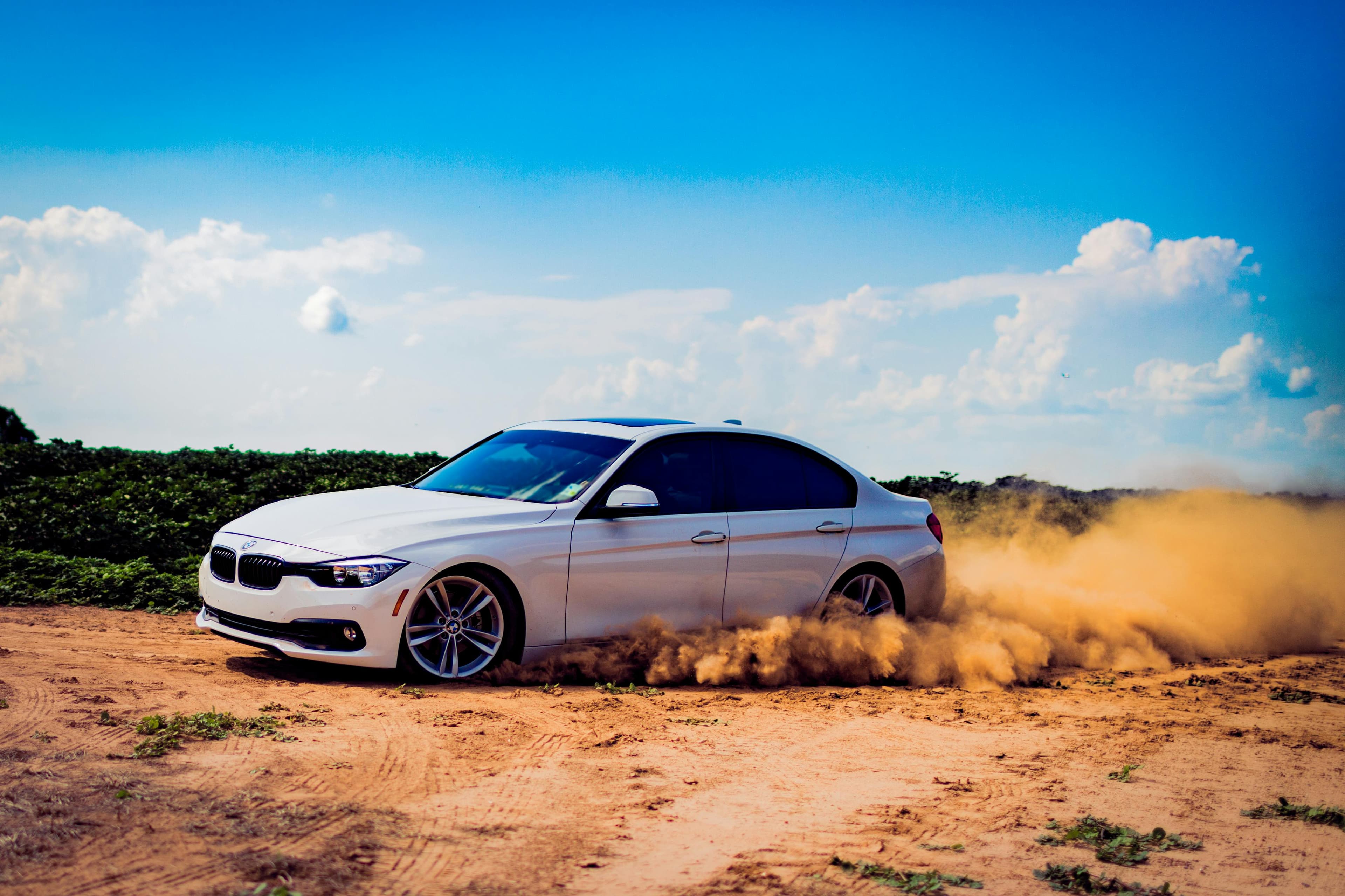 BMW drifting